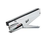 Cucitrice a pinza Rapid E10 - Fino a 15 fogli - Per n. 10 punti metallici - Pinzatura chiusa - Colore cromato/nero