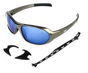 Rapid Eyewear Aspen Occhiali da Sole Sport Estremi per Uomo e Donna. Lenti a Specchio Blu. Chiusi ai Lati. Ideale per Sci, Snowboard, Montagna, Ciclismo, MTB. Protezione uv400