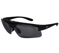 Rapid Eyewear Lenti autoadesive per occhiali da sole per uomo e donna, con clip effetto Rx, ideali per bicicletta, occhiali da corsa, occhiali da golf, occhiali da sci, ecc., Nero