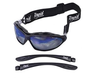 Rapid Eyewear Moritz donna e uomo occhiali da sole per sci e altri sport con cordoncino e braccia intercambiabili. Anche per scalate, tiro, ciclismo, snowboard ecc. Protezione uv400