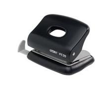 Perforatore a 2 fori Rapid Fashion - 429189 Perforatrice carta a 2 fori con capacità di foratura 20 fogli e diametro da 5,5 mm di colore nero in confezione da 1 Pz.