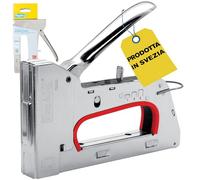 Rapid Graffatrice R353 PRO per Graffe n.53 per Tappezzeria Pesante | Dotata di Impugnatura Ergonomica, Regolatore di Forza in 3 Fasi