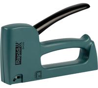 Rapid R53 Graffatrice per Tessuti e Tappezzerie. Realizzata con Plastica Riciclata al 90% e Acciaio, Prodotta in Svezia, Compatibile con graffette n. 53 da 4-10 mm, Verde Skog