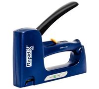 Rapid R64 Pistola Multifunzione 2-in-1 per Graffette n. 140 e Chiodi n. 8, Dotata di Impugnatura Ergonomica e Parti Interne in Acciaio, Adatta per Lavori di Falegnameria e con Tappezzeria