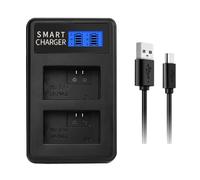 Rapid NPFW50 - Caricatore USB LCD efficiente e versatile per batterie digitali 6000 5000 ILCE6000 ILCE7