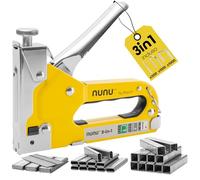 Rapid NUNU Pistola Sparapunti 3 in 1 per Legno, Tappezzeria e Cavi
