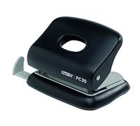 Perforatore a 2 fori Rapid Fashion - 429189 Perforatrice carta a 2 fori con capacità di foratura 20 fogli e diametro da 5,5 mm di colore nero in confezione da 1 Pz.