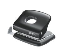 Perforatore a 2 fori Rapid Fashion - 429189 Perforatrice carta a 2 fori con capacità di foratura 20 fogli e diametro da 5,5 mm di colore nero in confezione da 1 Pz.