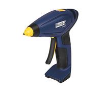 Rapid Pistola per colla a batteria BGX7 - Batteria integrata da 3,6 V, ricarica tramite presa micro USB (cavo e caricatore inclusi) - per stick di colla da 7 mm