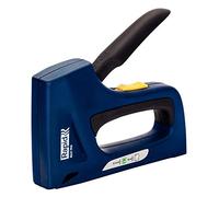 Rapid PRO ALU740 Graffatrice Manuale 2-in-1 per Graffette n. 140 e Chiodini n.8, Dotata di Impugnatura Ergonomica, Parti Interne in Acciaio e Regolatore di Forza a 2 Fasi