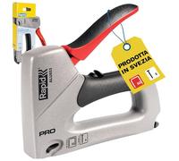 Rapid PRO ALU853 Graffatrice Manuale 2-in-1 per Graffe n. 53 e Chiodini n.8, Dotata di Impugnatura Ergonomica, Parti Interne in Acciaio e Regolatore di Forza a 2 Fasi (5001675)