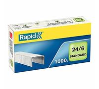 Punti Rapid Standard - 24/6 - acciaio zincato - metallo - Rapid - conf. 1000 pezzi