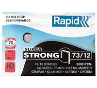 Punti Rapid Super Strong - 73/12 - acciaio zincato - metallo - Rapid - conf. 5000 pezzi