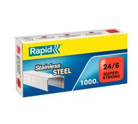 Rapid Punti Metallici X1000 Super Resistenti Acciaio Inossidabile 24/6 Mm