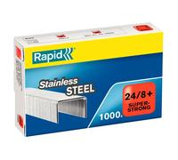 Rapid Punti Metallici X1000 Super Resistenti Acciaio Inossidabile 24/8 Mm