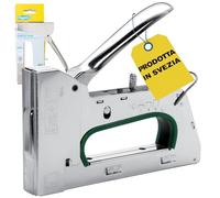 Rapid R34 PRO Graffatrice Manuale per Graffe per n. 140, Dotata di Impugnatura Ergonomica, Parti Interne in Acciaio, Adatta a Lavori di Tappezzeria, Realizzata in Svezia (5001671)