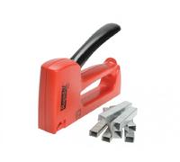 Rapid R53 Graffatrice Manuale per Graffette n. 53, Dotata di Impugnatura Ergonomica e Parti Interne in Acciaio, Adatta a Lavorare con Tessuti e Tappezzeria, Include 1068 Graffette n.53