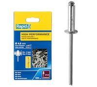 Rapid rivetti High Performance Ø4.0 x 8 mm. Confezione grande da 500 pezzi.
