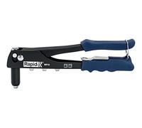 Rapid RP10 Kit Rivettatrice Manuale con 100 Rivetti in Alluminio, Chiave Integrata e Impugnatura Morbida per Rivetti a Strappo da 3.2, 4.0, 4.8mm