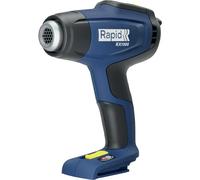Rapid RX1000 Pistola Termica con Sistema 18V P4A, Calore Regolabile fino a 550° C, Schermo LCD, Riscaldamento Rapido, 2 Impostazioni di Flusso d'Aria, Batteria Non Inclusa