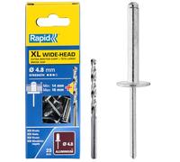 Rapid 5000667 XL Rivetti Ø4,8x20 mm, Acciaio