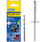 Rapid 5000660 XL Rivetti Ø4x10 mm, Acciaio
