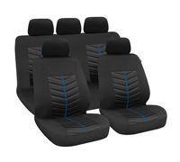 Set fodere coprisedili universali auto Rapid - Nero/Blu