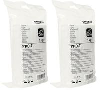 Rapid Stick di Colla a Caldo Colore Trasparente Professionale PRO-T, per Cavi e PVC, Diametro 12mm - Ø12 x 190mm, 1 Kg, 40302768 (Confezione da 2)