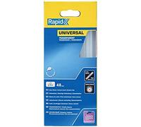 (TG. 48 Bastoncini - 190mm) Rapid Stick di colla Rapid da 12 mm Universali trasp