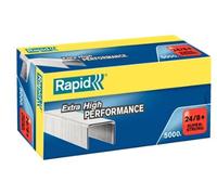 Punti Rapid Super Strong - 24/8+ - acciaio zincato - metallo - Rapid - conf. 5000 pezzi