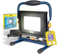 Rapid The Painter+ Luce da Lavoro LED da 5000 Lumen con Angolo di Luce Regolabile, Antiriflesso, per Verniciatura e Ristrutturazione, Potenza 50W, IP65, Temperatura di Colore 6000 Kelvin, Cavo da 2,5m