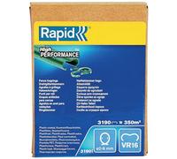 Rapid VR16 Confezione da 3190 Anelli di Fissaggio in Acciaio Zincato con Rivestimento in PET Verde per Recinzioni e Reti Metalliche da 2 - 8 mm