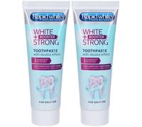 Rapid White Dentifricio White+Booster Strong 2x75 ml