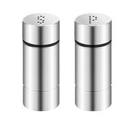 Rapidbok 2 Pezzi Agitatore per Spezie in Acciaio Inossidabile, Spargisale da Cucina, Saliera da Tavola, Agitatori di Sale in Acciaio Inox, Agitatori per Sale e Pepe, Dispenser di Spezie per Cucina