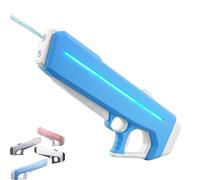 Rapidjet Pro - Electric Pulse Water Gun, Fully Automatic Large Capacity Electric Water Gun, Automatic One-Button Refill, 7 Kinds of LED Lighting Effects, Long-Range Power Soaker (Blue)