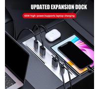 Rapido Carica USB Hub 65W per Auto 3+ Intelligente Docking Station Adattatore