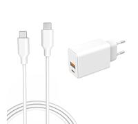 Rapido Caricatore Compatibile con Google Pixel 10/10a/9/9a/9 Pro/8/8a | Compatibile con iPad Pro, Sony Xperia, Cavo USB-C da 1,8 m incluso, Ricarica veloce, stabile e sicura