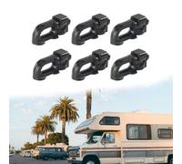 Rapido Montaggio Acciaio Carbonio Doppio Borchie Fissaggio Raccordo Camper Pinza