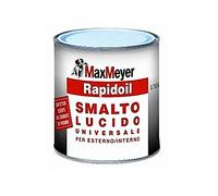 RAPIDOIL SMALTO VERNICE LUCIDA DI ALTISSIMA QUALITA' SINTETICO UNIVERSALE PER ESTERNO/INTERNO GIALLO SEGNALE 750 ML. E' uno smalto di impiego generale per esterni/interni