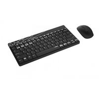 RAPOO 8000M SW - Combinazione tastiera/mouse, Bluetooth/radio, nero, DE