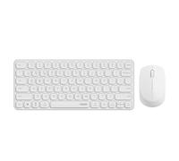 Rapoo 9010M - Set tastiera e mouse wireless da 2,4 GHz/Bluetooth 5.0/4.0 per Windows/Mac/Linux/Chrome, supporta 4 dispositivi, silenzioso, a basso profilo, alimentato a batteria