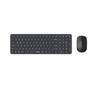 RAPOO - 9310M - Combo Tastiera Mouse Wireless Multimode - Design Ultra Slim, Commutazione istantanea tra più dispositivi collegati, Autonomia fino a 12 mesi - Nero