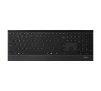 SET TASTIERA E MOUSE RAPOO 9500M, standard, Bluetooth, Porta USB, Nero