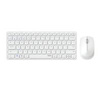 Rapoo 9600M Wireless multimode Blade Combo Set, QWERTY US - Bianco