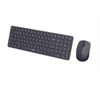 Rapoo - Combo Desktop Wireless Ultrasottile 9310m-nero Rapoo