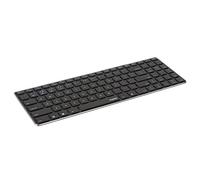 Rapoo E9100M Multi-mode Wireless Tastiera ultra-sottile - Nero (QWERTY)