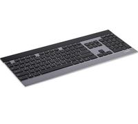 Rapoo E9270P tastiera RF Wireless QWERTZ Tedesco Nero, Argento NEW