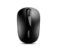 Rapoo M10 Plus, Mouse Ottico Wireless 2.4 GHz, ambidestro, 2D, 1000 dpi,ricevitore Nano USBcompatibile con Windows e Mac OS - batteria 12 mesi. 17298 - nero