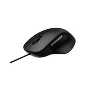 Rapoo Mouse cablato per computer (ottico, mouse, silenzioso, cavo USB A, 3600 DPI, 120 cm, cablato) nero