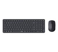 Rapoo Multi-Mode-Deskset black Mouse 2400 dpi Ottico 5 tasti QWERTZ 00226112